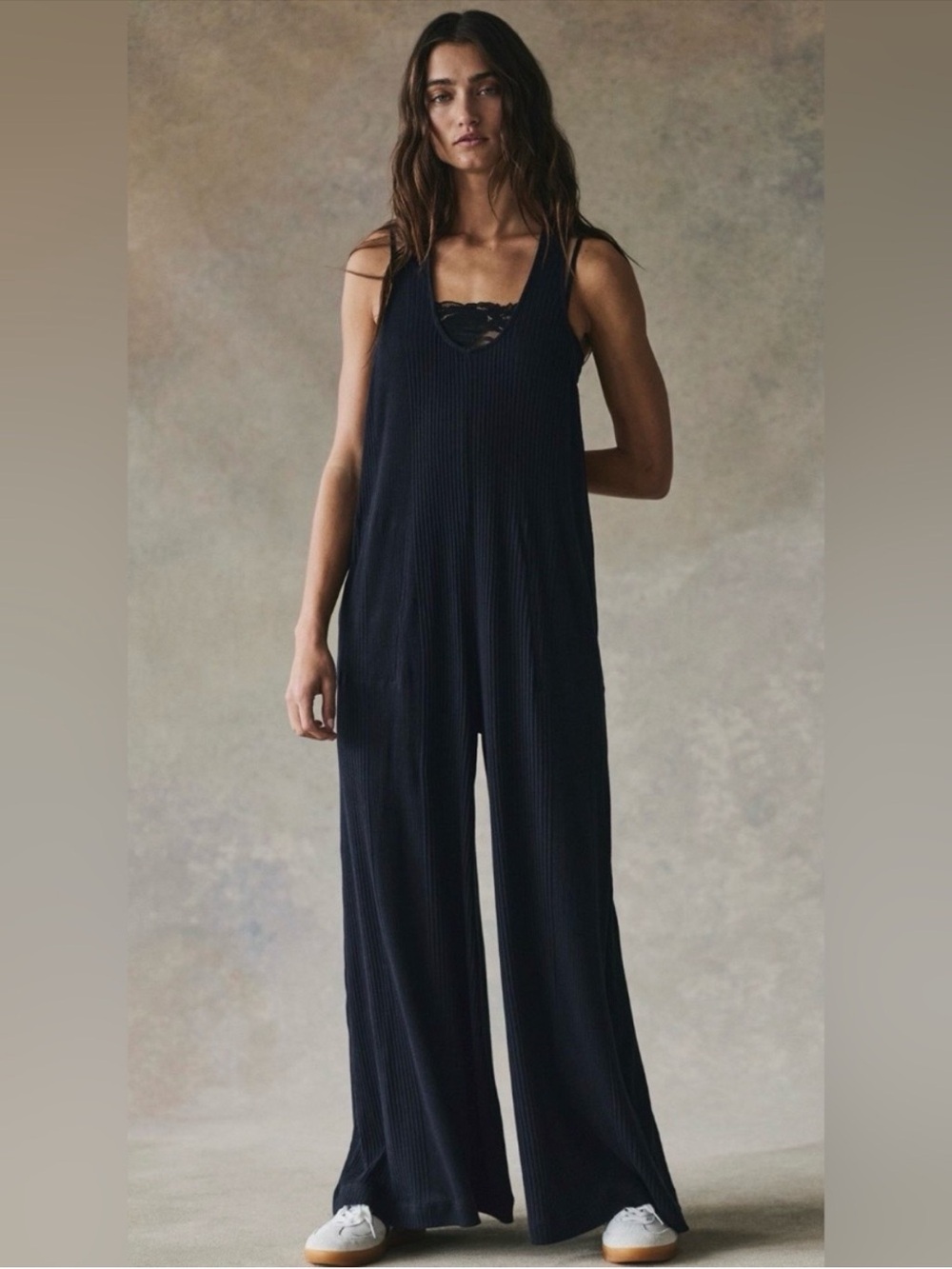 9190. Free People Zena One-Piece Jumpsuit - Picture 2 of 3